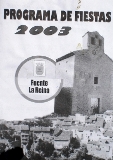 Programa de Fiestas 2003