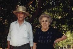 Don José y Maria Villalba. Fotografía de ellos más reciente de las que encontraréis en esta web (cedida por Alex Valls)